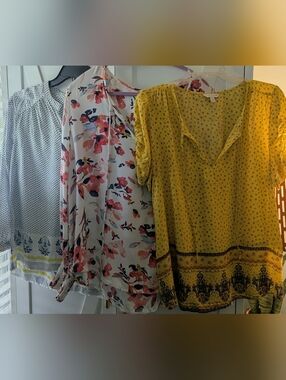 Lucky Brand Blouse Bundle Size Larges